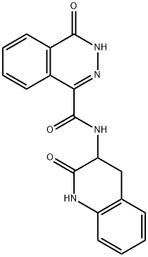 4-oxo-N-(2-oxo-3,4-dihydro-1H-quinolin-3-yl)-3H-phthalazine-1-carboxamide Struktur