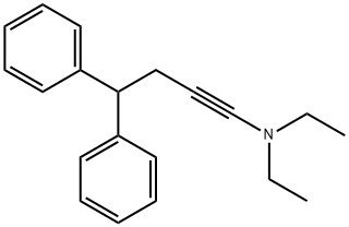 N,N-diethyl-4,4-diphenylbut-1-yn-1-amine Struktur