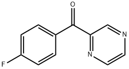 (4-fluorophenyl)-pyrazin-2-ylmethanone Struktur