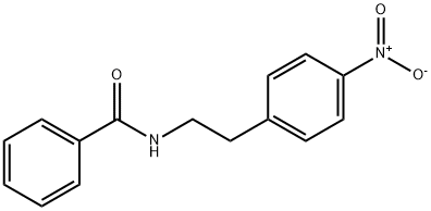 N-[2-(4-nitrophenyl)ethyl]benzamide Struktur