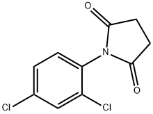 1-(2,4-dichlorophenyl)pyrrolidine-2,5-dione Struktur