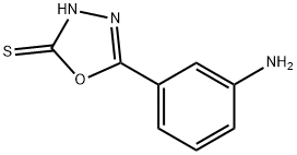 5-(3-aminophenyl)-3H-1,3,4-oxadiazole-2-thione Struktur