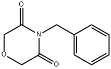 4-benzylmorpholine-3,5-dione Struktur