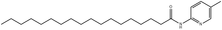 N-(5-methylpyridin-2-yl)octadecanamide Struktur