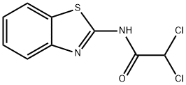 N-(1,3-benzothiazol-2-yl)-2,2-dichloroacetamide Struktur