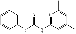 1-(4,6-dimethylpyridin-2-yl)-3-phenylurea Struktur