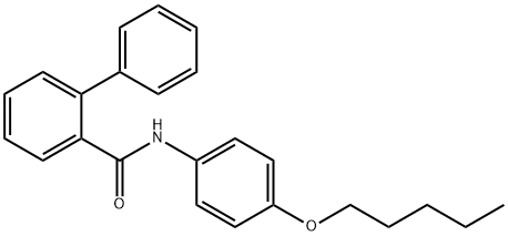 N-(4-pentoxyphenyl)-2-phenylbenzamide Struktur