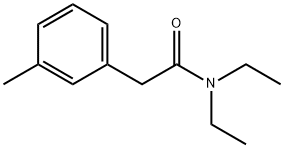 N,N-diethyl-2-(3-methylphenyl)acetamide Struktur