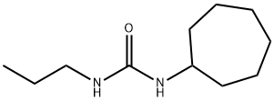 1-cycloheptyl-3-propylurea Struktur