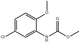 methyl N-(5-chloro-2-methoxyphenyl)carbamate Struktur