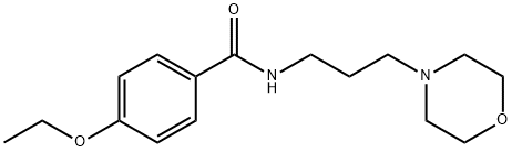 4-ethoxy-N-(3-morpholin-4-ylpropyl)benzamide Struktur