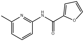 N-(6-methylpyridin-2-yl)furan-2-carboxamide Struktur