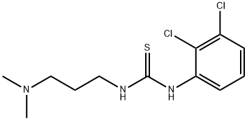 1-(2,3-dichlorophenyl)-3-[3-(dimethylamino)propyl]thiourea Struktur