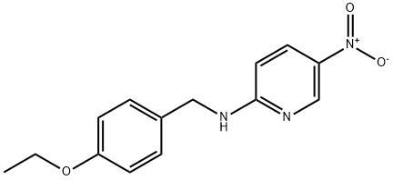 N-[(4-ethoxyphenyl)methyl]-5-nitropyridin-2-amine Struktur