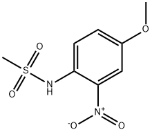 N-(4-methoxy-2-nitrophenyl)methanesulfonamide Struktur