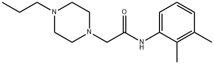 N-(2,3-dimethylphenyl)-2-(4-propylpiperazin-1-yl)acetamide Struktur