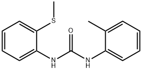 1-(2-methylphenyl)-3-(2-methylsulfanylphenyl)urea Struktur