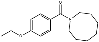 azocan-1-yl-(4-ethoxyphenyl)methanone Struktur