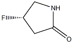 (S)-4-fluoropyrrolidin-2-one Struktur