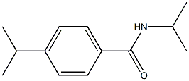 N,4-di(propan-2-yl)benzamide Struktur