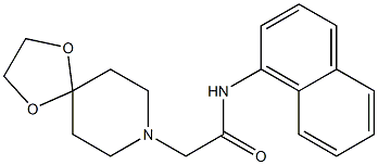 2-(1,4-dioxa-8-azaspiro[4.5]decan-8-yl)-N-naphthalen-1-ylacetamide