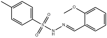 N-[(E)-(2-methoxyphenyl)methylideneamino]-4-methylbenzenesulfonamide Struktur