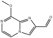 8-Methoxy-imidazo[1,2-a]pyrazine-2-carbaldehyde Struktur