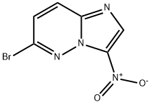 6-Bromo-3-nitro-imidazo[1,2-b]pyridazine Struktur