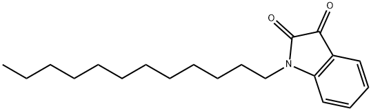 1-dodecylindole-2,3-dione Struktur