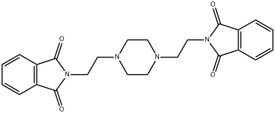 2-[2-[4-[2-(1,3-dioxoisoindol-2-yl)ethyl]piperazin-1-yl]ethyl]isoindole-1,3-dione