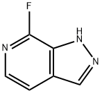 7-Fluoro-1H-pyrazolo[3,4-c]pyridine Struktur