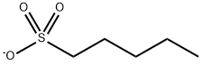 pentane-1-sulfonate Struktur