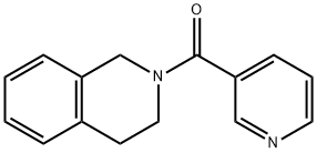 3,4-dihydro-1H-isoquinolin-2-yl(pyridin-3-yl)methanone Struktur