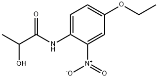 N-(4-ethoxy-2-nitrophenyl)-2-hydroxypropanamide Struktur