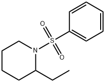 1-(benzenesulfonyl)-2-ethylpiperidine Struktur