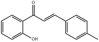 (E)-1-(2-hydroxyphenyl)-3-(4-methylphenyl)prop-2-en-1-one Struktur