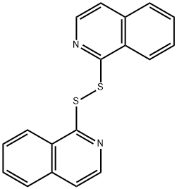 1-(isoquinolin-1-yldisulfanyl)isoquinoline Struktur