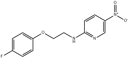 N-[2-(4-fluorophenoxy)ethyl]-5-nitropyridin-2-amine Struktur