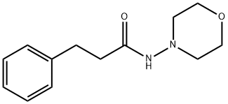 N-morpholin-4-yl-3-phenylpropanamide Struktur