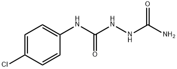 1-(carbamoylamino)-3-(4-chlorophenyl)urea Struktur