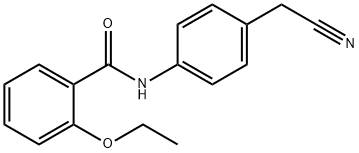 N-[4-(cyanomethyl)phenyl]-2-ethoxybenzamide Struktur