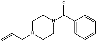 phenyl-(4-prop-2-enylpiperazin-1-yl)methanone Struktur