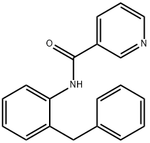 N-(2-benzylphenyl)pyridine-3-carboxamide Struktur