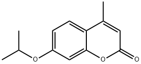 4-methyl-7-propan-2-yloxychromen-2-one Struktur