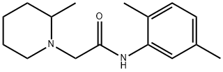 N-(2,5-dimethylphenyl)-2-(2-methylpiperidin-1-yl)acetamide Struktur