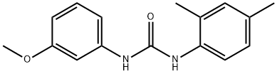 1-(2,4-dimethylphenyl)-3-(3-methoxyphenyl)urea Struktur