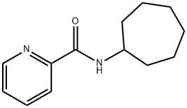 N-cycloheptylpyridine-2-carboxamide Struktur