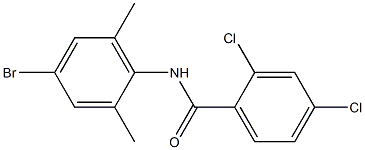 N-(4-bromo-2,6-dimethylphenyl)-2,4-dichlorobenzamide Struktur