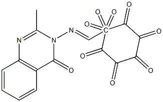 2-methyl-3-[(E)-(4-octoxyphenyl)methylideneamino]quinazolin-4-one Struktur