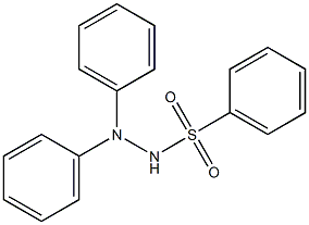 N',N'-diphenylbenzenesulfonohydrazide Struktur